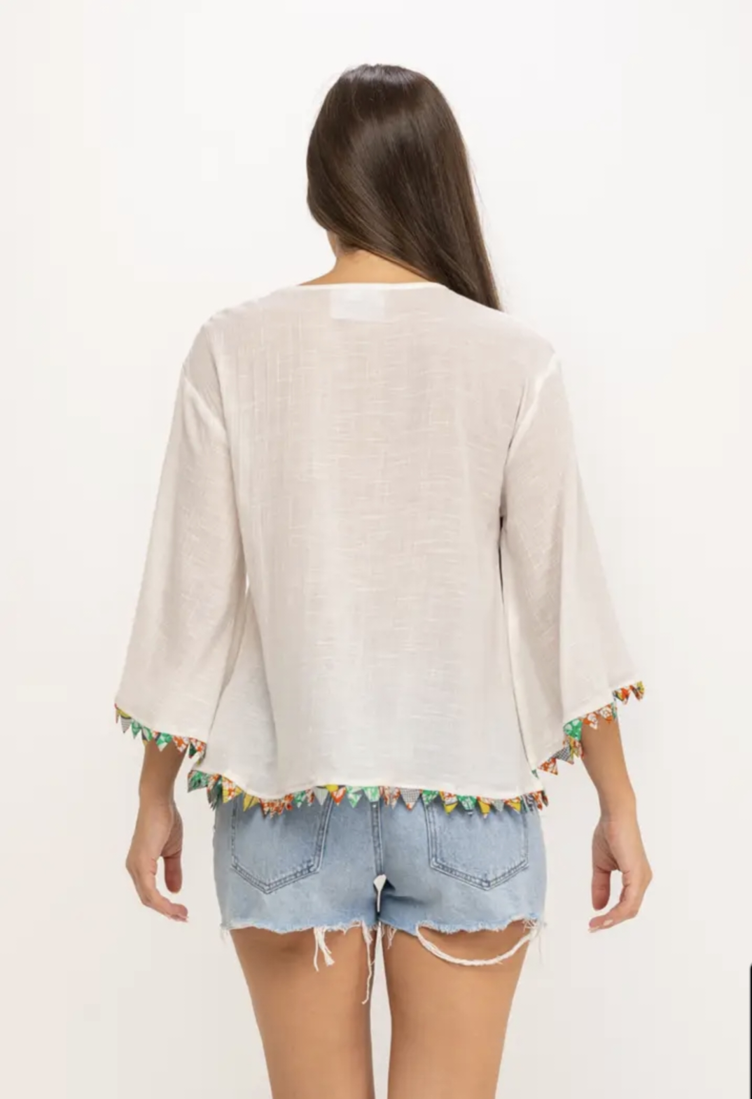 Bohemian Tuniek met Kleurrijk Borduursel