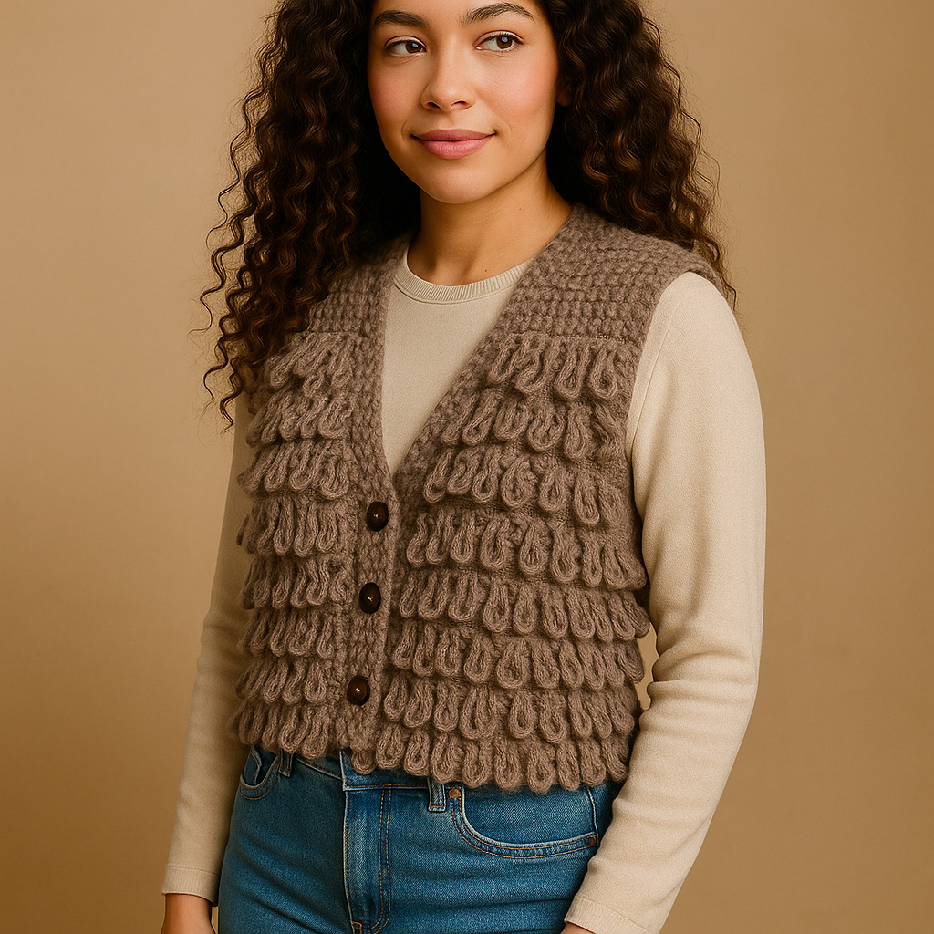 Boho Gebreid Hesje – Zachte Wol Naturel/Crème | Menikleding