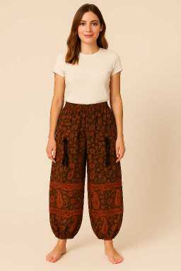 boho harem broek uniseks handmade Nepal – Menikleding
